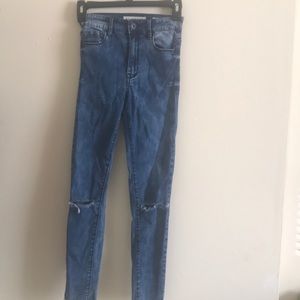 Bullhead Super High Rise Skinniest Jeans